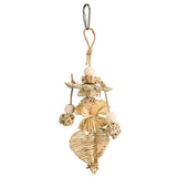 19272- Animal Accessories-Bird Toy - Naturals - Heart Charm - Austral Ag