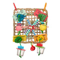 19279- Animal Accessories-Bird Toy - Interactive - Square Foraging Wall - Austral Ag