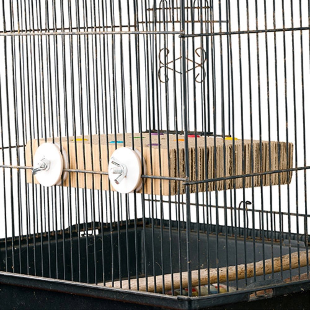 19290- Animal Accessories-Bird Toy - Destructive - Cardboard Treat N Seek - Austral Ag