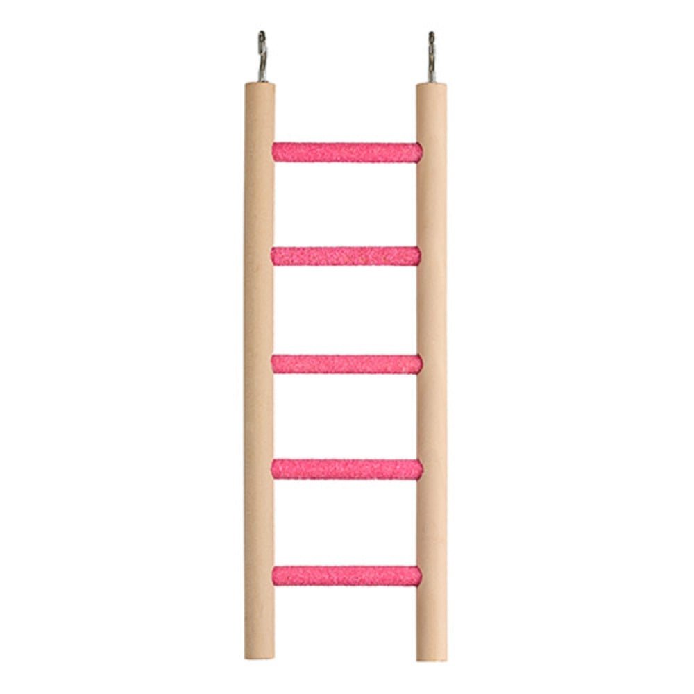 19307- Animal Accessories-Bird Ladder - Cement Grit-5 Step - Austral Ag
