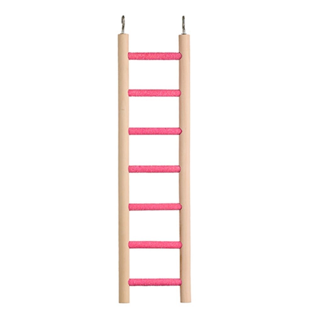 19308- Animal Accessories-Bird Ladder - Cement Grit-7 Step - Austral Ag