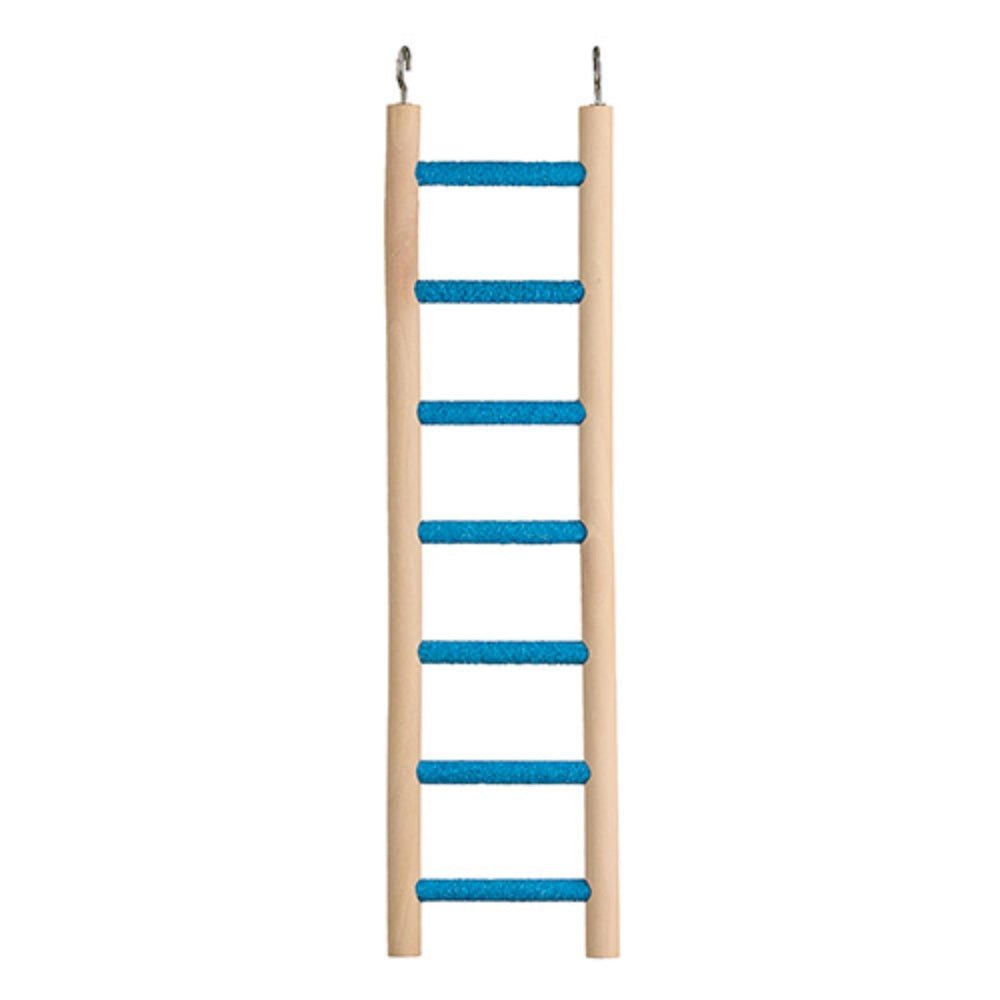 19308- Animal Accessories-Bird Ladder - Cement Grit-7 Step - Austral Ag