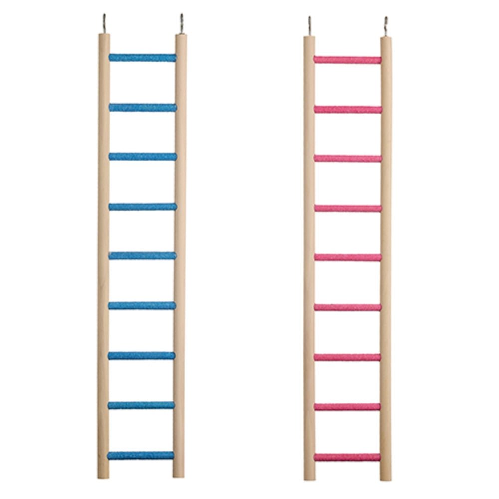 19309- Animal Accessories-Bird Ladder - Cement Grit-9 Step - Austral Ag