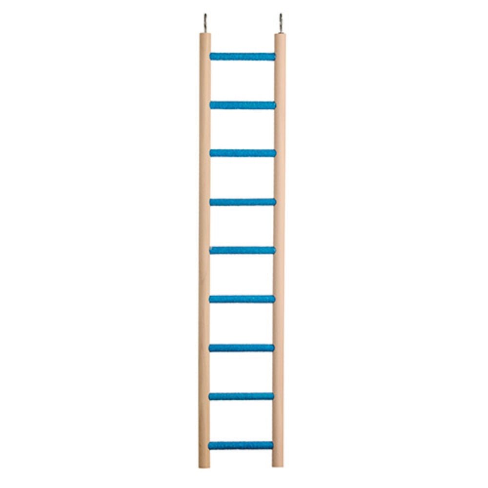 19309- Animal Accessories-Bird Ladder - Cement Grit-9 Step - Austral Ag