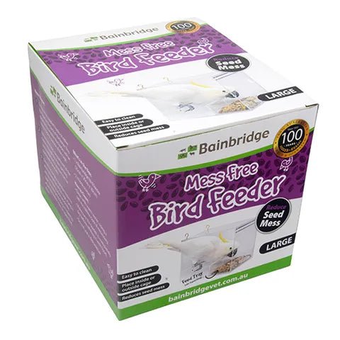19316- Animal Accessories-Mess Free Bird Feeder-Large - Austral Ag