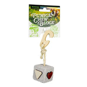 19320- Animal Accessories-Bird/Small Animal Toy - Pumice Chew Block - Austral Ag
