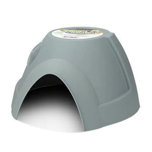 19322- Animal Accessories-Small Animal Toy - Igloo Hideaway - Medium - Brown-Medium-Green- Austral Ag