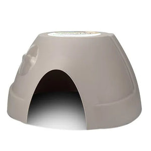 19323- Animal Accessories-Small Animal Toy - Igloo Hideaway - Medium - Brown-Large-Brown- Austral Ag