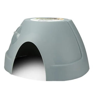 19324- Animal Accessories-Small Animal Toy - Igloo Hideaway - Medium - Brown-Large-Green- Austral Ag