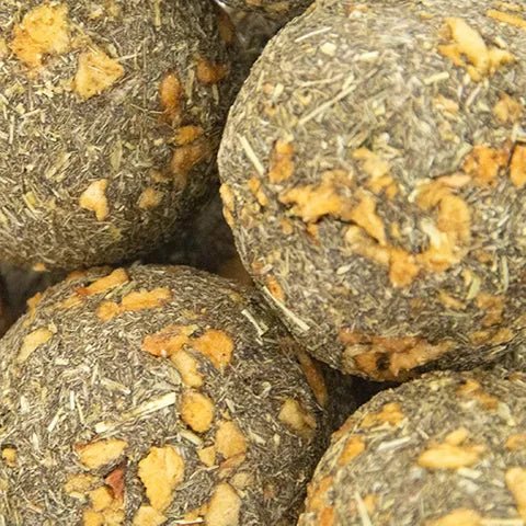 19329- Supplementation-Small Animal Treat - Hay Balls-Apple - Austral Ag