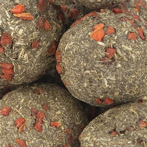 19330- Supplementation-Small Animal Treat - Hay Balls-Carrot - Austral Ag