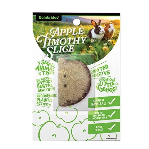19333- Supplementation-Small Animal Treat - Timothy Hay Slice-Apple - Austral Ag