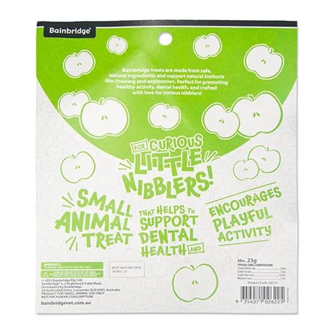 19335- Supplementation-Small Animal Treat - Timothy Hay Lollipop-Apple - Austral Ag