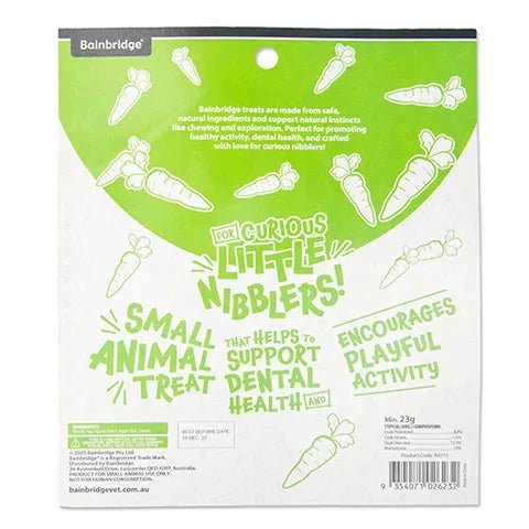 19336- Supplementation-Small Animal Treat - Timothy Hay Lollipop-Carrot - Austral Ag
