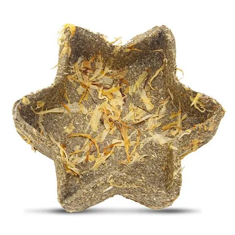19339- Supplementation-Small Animal Treat - Timothy Hay Star Dish - Austral Ag