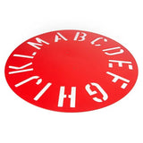 19357- Hardware-Clockface Stencil - Reusable Marking Template-A-M Only - Austral Ag