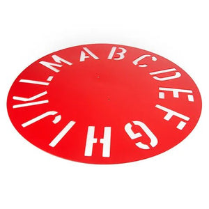 19357- Hardware-Clockface Stencil - Reusable Marking Template-A-M Only - Austral Ag