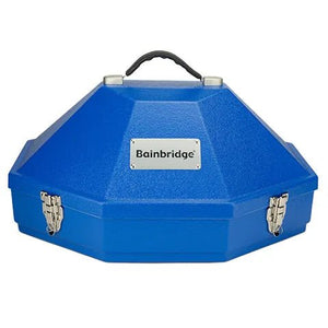 19369- Hardware-Western Hat Carrier - Hard Case Storage Box-Blue - Austral Ag