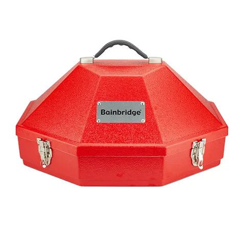 19370- Hardware-Western Hat Carrier - Hard Case Storage Box-Red - Austral Ag