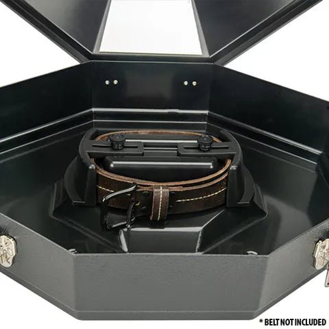 19372- Hardware-Western Hat Carrier - Hard Case Storage Box-Purple - Austral Ag