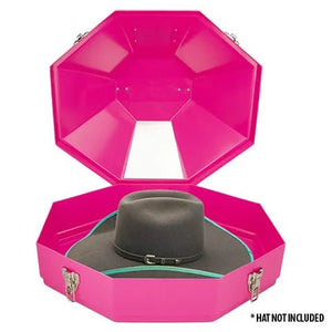 19372- Hardware-Western Hat Carrier - Hard Case Storage Box-Purple - Austral Ag