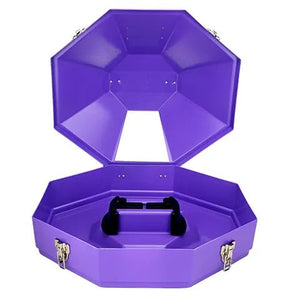 19372- Hardware-Western Hat Carrier - Hard Case Storage Box-Purple - Austral Ag