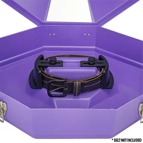 19372- Hardware-Western Hat Carrier - Hard Case Storage Box-Purple - Austral Ag