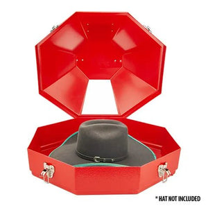 19372- Hardware-Western Hat Carrier - Hard Case Storage Box-Purple - Austral Ag