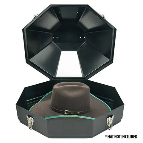 19372- Hardware-Western Hat Carrier - Hard Case Storage Box-Purple - Austral Ag