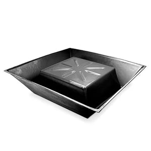 19374- Animal Accessories-Anti-Tip Trough Horse Feeder - 40L-Black - Austral Ag