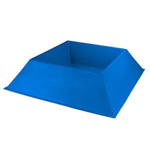 19375- Animal Accessories-Anti-Tip Trough Horse Feeder - 40L-Blue - Austral Ag