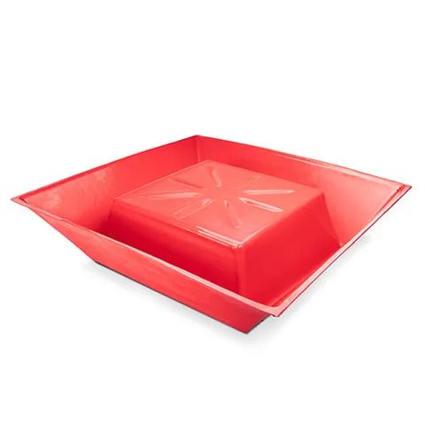 19379- Animal Accessories-Anti-Tip Trough Horse Feeder - 40L-Red - Austral Ag