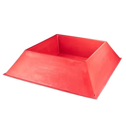 19379- Animal Accessories-Anti-Tip Trough Horse Feeder - 40L-Red - Austral Ag