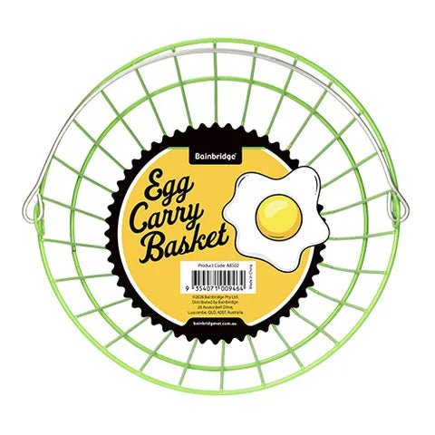 19393- Animal Accessories-Wire Egg Carrying Basket - Austral Ag