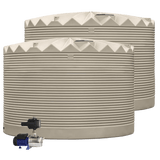 DEAL25Q412V1 - Tanks - 2 x 27,000L Rainwater Tanks + Pump - Merino (Paperbark™) - Austral Ag