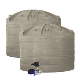 DEAL26Q112V2 - Tanks - 2 x 32,000L Rainwater Tanks + Pump - Merino (Paperbark™) - Austral Ag