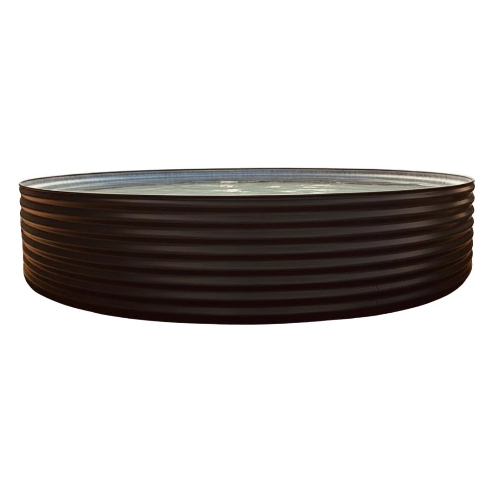 18804 - Tanks - 2995L Round Plunge Pool with Pump and Filter 2.5m Dia x 0.6m High - Monument - Austral Ag