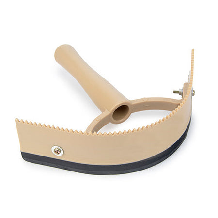 2 in 1 Sweat Scraper and Curry Comb - Green/Grey Animal Accessories Bainbridge Pty Ltd Beige & Black
