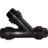 11135 - Fittings - 45D Tee Metric - 75mm - Austral Ag