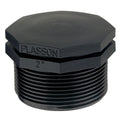 Plug Threaded PP Fittings Plasson Australia Pty Ltd 1"