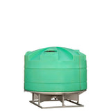 16414 - Tanks - 7,000L Cone Tank on Stand - Black - Austral Ag