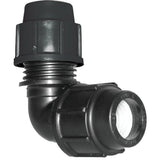 90D Elbow Metric Mine Fittings Plasson Australia Pty Ltd 63mm