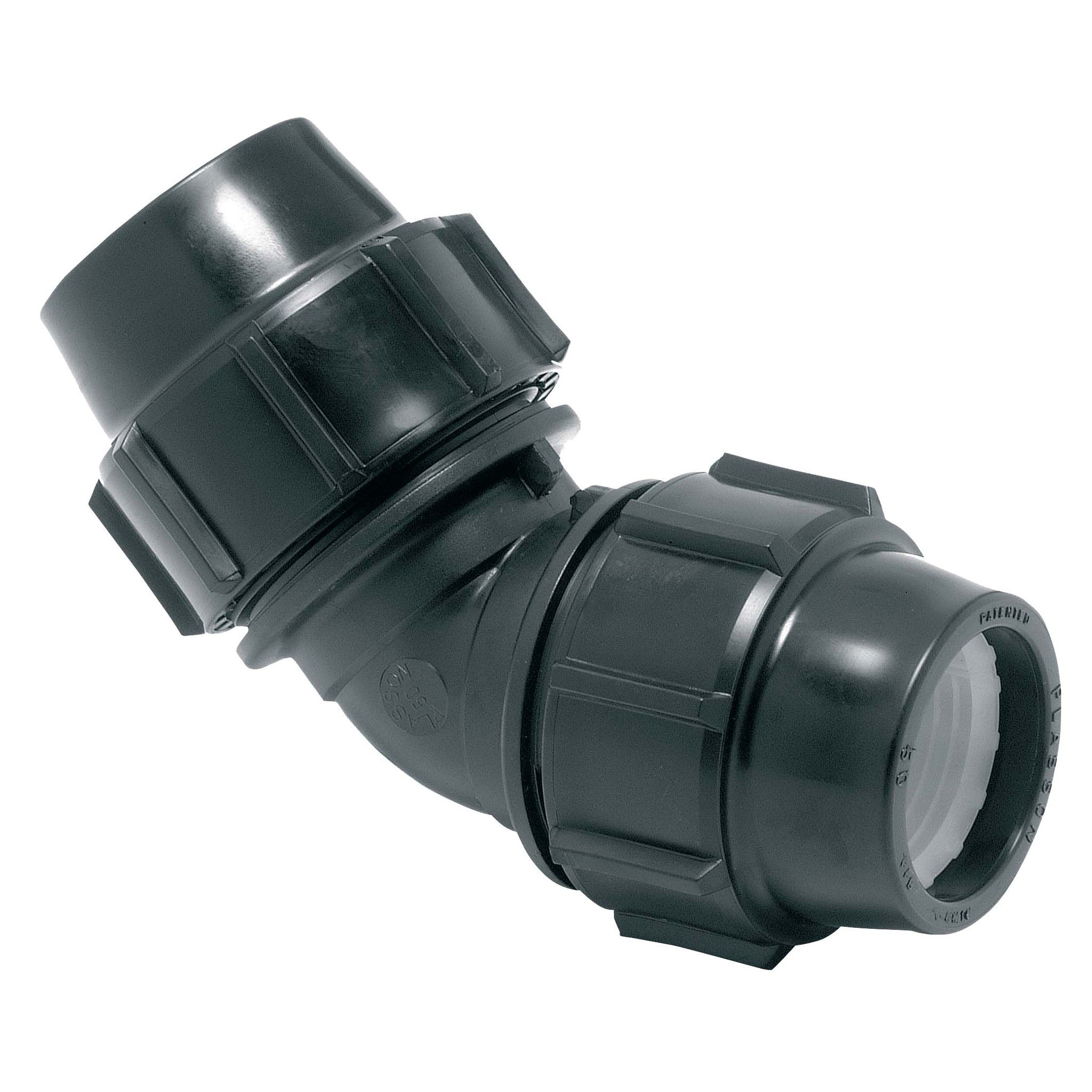 45D Elbow Metric Fittings Plasson Australia Pty Ltd 110mm