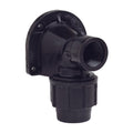 Wall Plate Elbow Metric x Fittings Plasson Australia Pty Ltd 25mm