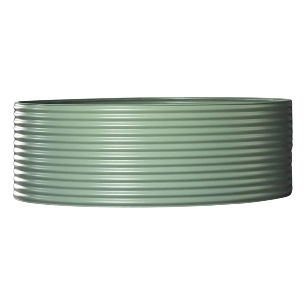18819 - Tanks - 8765L Round Plunge Pool with Pump and Filter 3m Dia x 1.24m High - Mist Green - Austral Ag