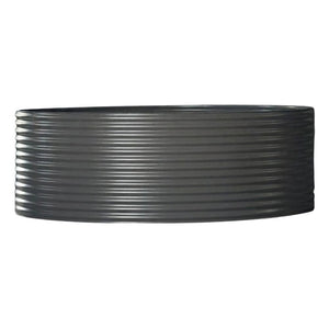 18821 - Tanks - 8765L Round Plunge Pool with Pump and Filter 3m Dia x 1.24m High - Slate Grey - Austral Ag