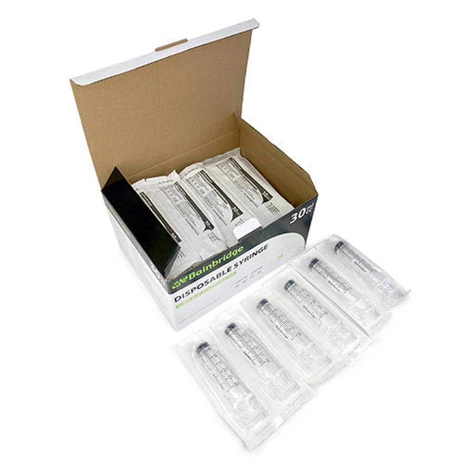 Disposable Syringes l  50 Pack (Box) Animal Health Bainbridge   