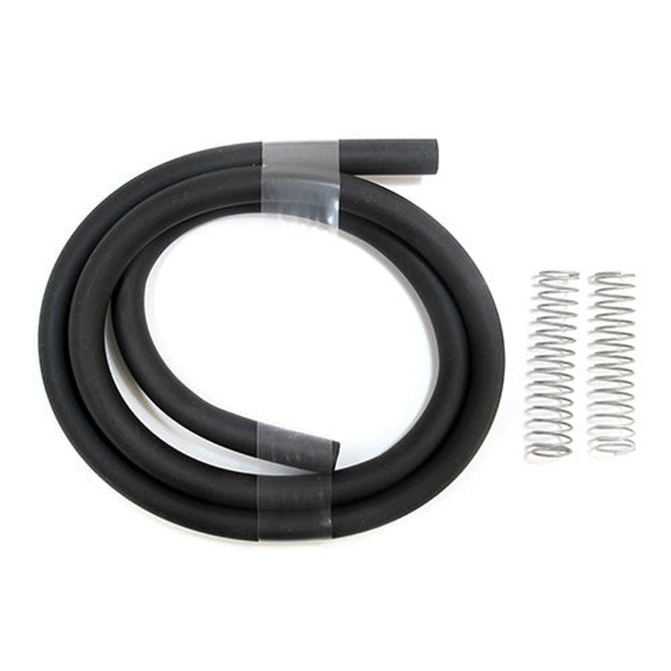 Santoprene  Tubing  x Animal Health Bainbridge Black 6.4mm 