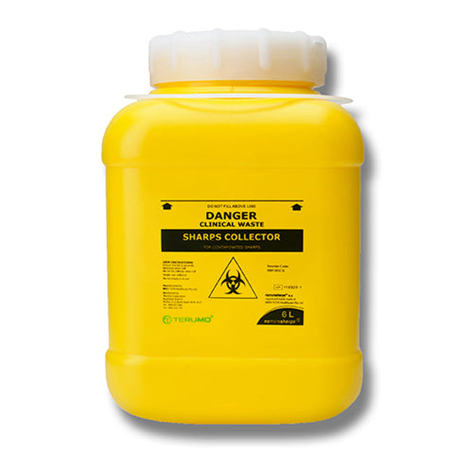 Sharps Disposal Containers Animal Health Bainbridge 6 Litre  