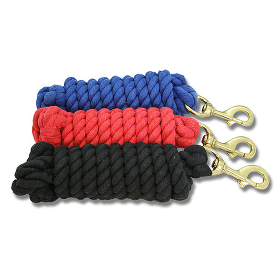 COTTON LEAD ROPE Animal Accessories Bainbridge Pty Ltd Blue